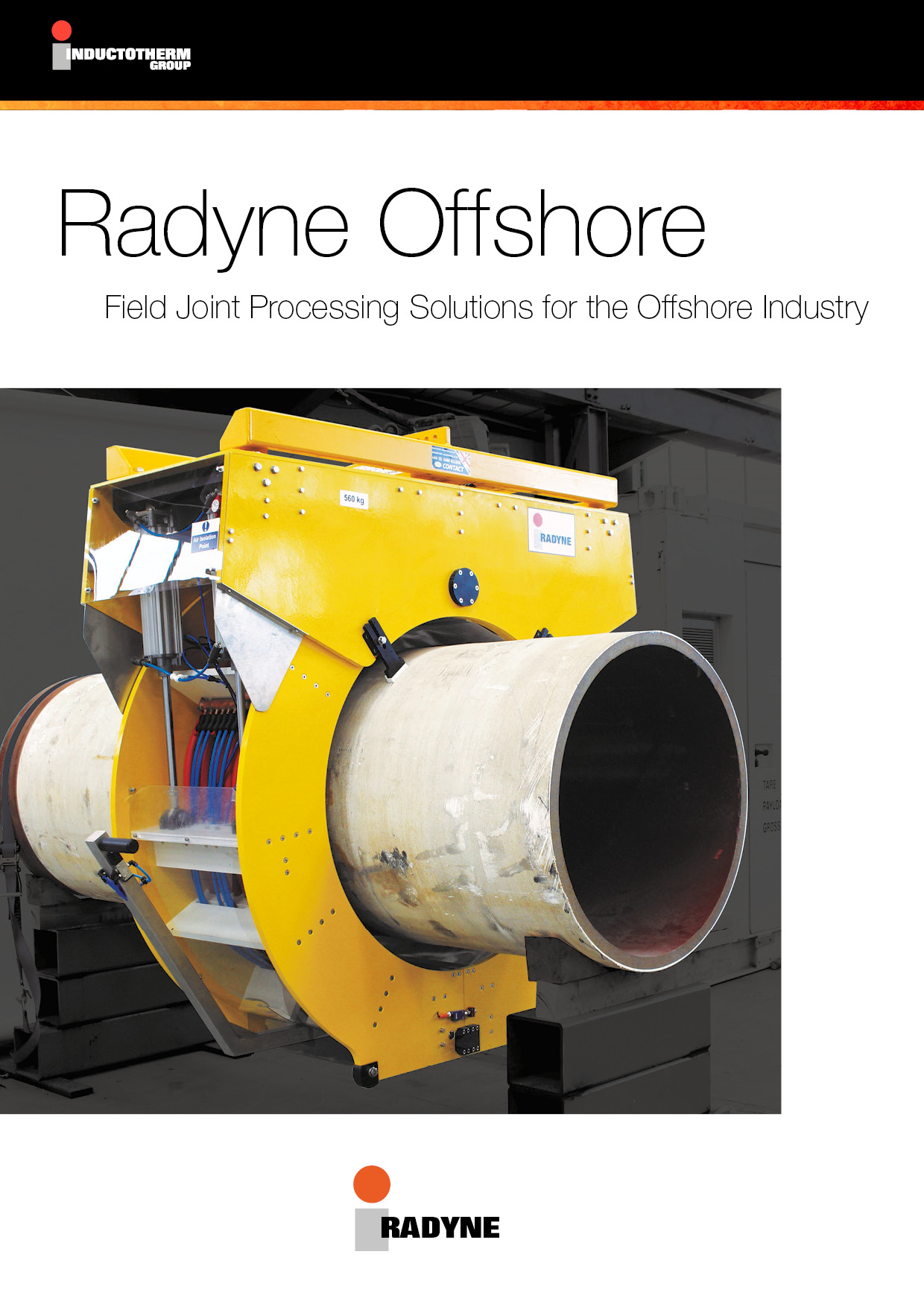 Radyne - Brochure Radyne Offshore- Front cover